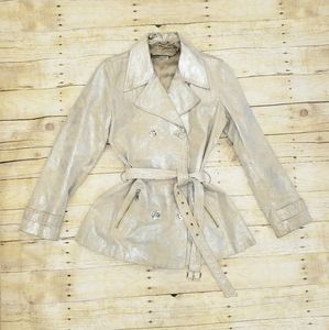 Rare* Michael Kors Suede Trench